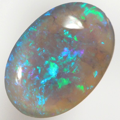 SOLID CRYSTAL OPAL Bright Sparkles of green and turquoise